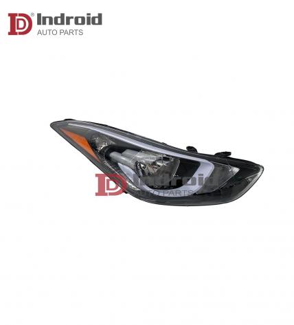 HEAD LAMP YELLOW FOR HYUNDAI ELANTRA 2014